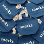 'Snacks' Little Blue Bag, thumbnail 4 of 5