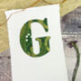Hand Painted Initial Capital Letter, thumbnail 7 of 8