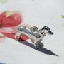 Dachshund Charm Sterling Silver, thumbnail 1 of 10