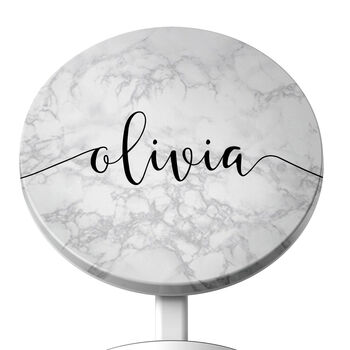 Personalised Marble Wireless Charger, 2 of 2