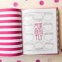 Family Activity And Memory Book In Hot Pink, thumbnail 9 of 12