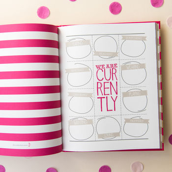 Family Activity And Memory Book In Hot Pink, 9 of 12