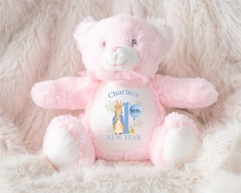 Personalised Blue First New Years Teddy, 12 of 12