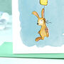 Rabbit First Birthday Card, thumbnail 2 of 8