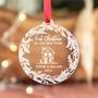 New Home Personalised Christmas Ornament Keepsake, thumbnail 3 of 5