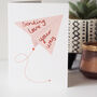 Sending Love Your Way Card, thumbnail 3 of 4