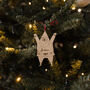 Personalised Father Christmas Decoration, thumbnail 3 of 3