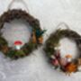 Nature Inspired Mini Dried Flower Wreath, thumbnail 6 of 6