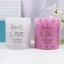 Personalised Engagement Patterned Coloured Candle, thumbnail 6 of 11