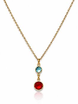 Personalised Create Your Own Mother And Children Birthstones Necklace, 7 of 8