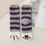Fluffy Cat Paw Socks, thumbnail 11 of 12