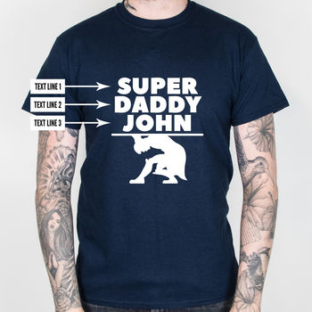 Personalised Father's Day T Shirt, 9 of 10