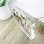 Personalised Freestanding Four Photo Giant Crystal Block 19.5cm, thumbnail 3 of 5