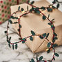 Holly Fairy Light Christmas Decorations Battery LED, thumbnail 1 of 5