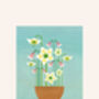 Limited Edition Plant Head A2 Giclée Art Print, thumbnail 2 of 6