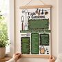 60th Birthday Gift For Gardeners Personalised Print, thumbnail 1 of 10