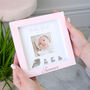 Personalised Pink Baby Girl Frame, thumbnail 1 of 2