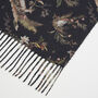 Wonderland Toile Fringe Scarf, thumbnail 4 of 4