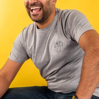 Personalised Handwriting Breast Pocket T Shirt, 2 of 7