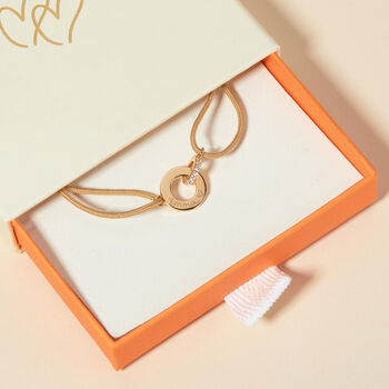 Personalised Crystal Intertwined Braid Necklace, 3 of 6