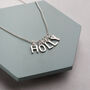 Personalised Silver Plated Name Necklace, thumbnail 4 of 4