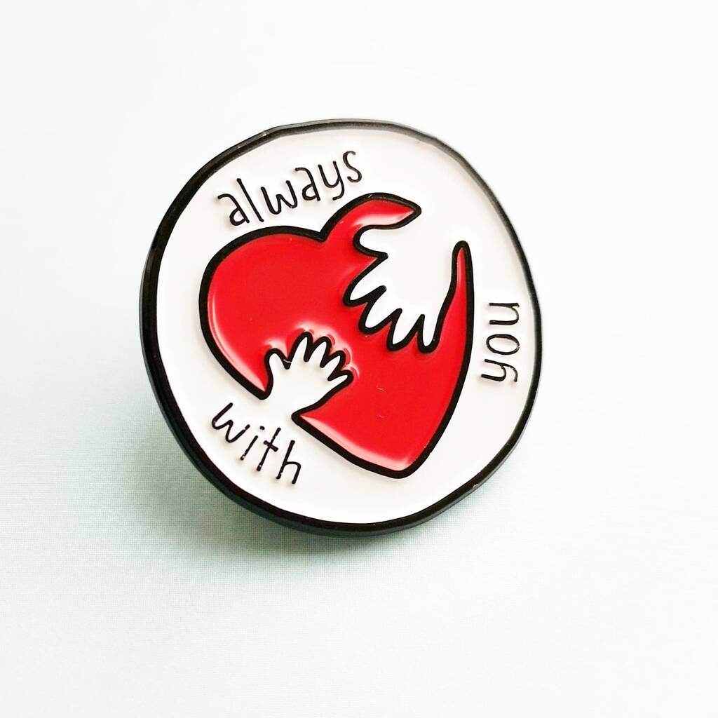 Always With You Enamel Pin, 1 of 3