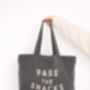 Pass The Snacks | Tote Bag, thumbnail 1 of 3