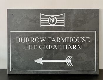 Engraved Slate Wall House Signs, 5 of 8