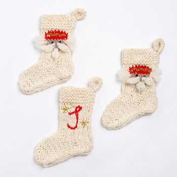 Nutcracker Christmas Stocking Knitting Kit, 2 of 10