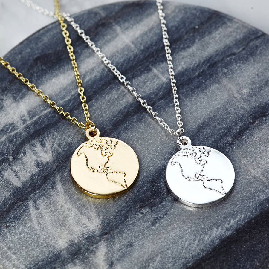 earth necklace by junk jewels | notonthehighstreet.com