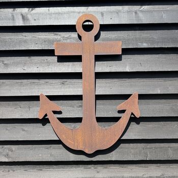 Xl Anchor Garden Decoration , Statue , Ornament , Sign , Feature, 8 of 9