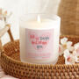 Life Is Tough But So Are You Gift Personalised Candle, thumbnail 1 of 10