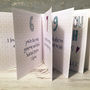 Personalised Wife Anniversary Book Card, thumbnail 7 of 7