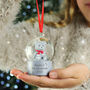 Baby's First Christmas Gift Personalised Snow Globe For Children, thumbnail 1 of 5