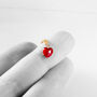 Tiny Red Heart Necklace, thumbnail 8 of 9