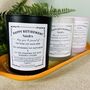 Personalised Fun Happy Retirement Candle Gift, thumbnail 1 of 11
