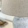 Hekla Aged Grey Distressed Ceramic Table Lamp Base, thumbnail 2 of 7