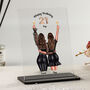 Personalised Best Friend Birthday Illustration Plaque, thumbnail 1 of 7
