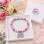 Personalised Birthday Bracelet With Name And Age Inc Gift Box And Message, thumbnail 3 of 12