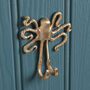 Brass Octopus Coat Hook, thumbnail 1 of 2
