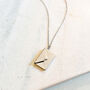 Personalised Envelope Locket Necklace With Hidden Message Charm, thumbnail 1 of 2
