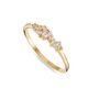 Gold Plated Stardust Ring, Size L, N Or P, thumbnail 1 of 4