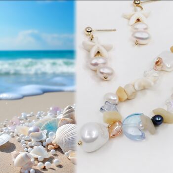 Coastal Gem Medley Necklace Earrings, 3 of 4
