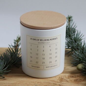 Extra Large Advent Calendar Candle Infused With Scents, 2 of 6