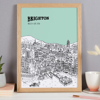 Personalised Brighton Print, 8 of 10