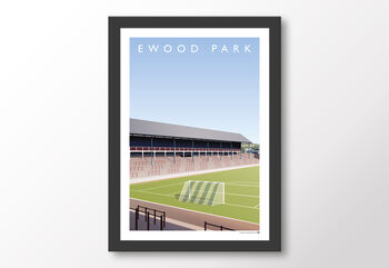 Blackburn Rovers Ewood Park Riverside Stand Poster, 8 of 8