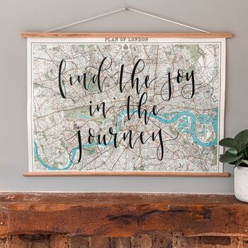 Personalised Map Of London, 7 of 10