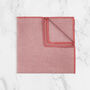 Wedding Handmade 100% Cotton Suede Tie In Pink, thumbnail 7 of 8