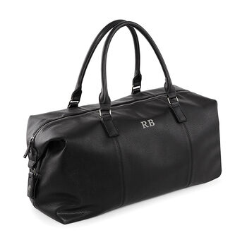 Luxury Monogrammed Weekender Holdall, 2 of 2