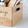 Personalised Wooden Printed Valentine’s Day Date Night Crate, thumbnail 2 of 2